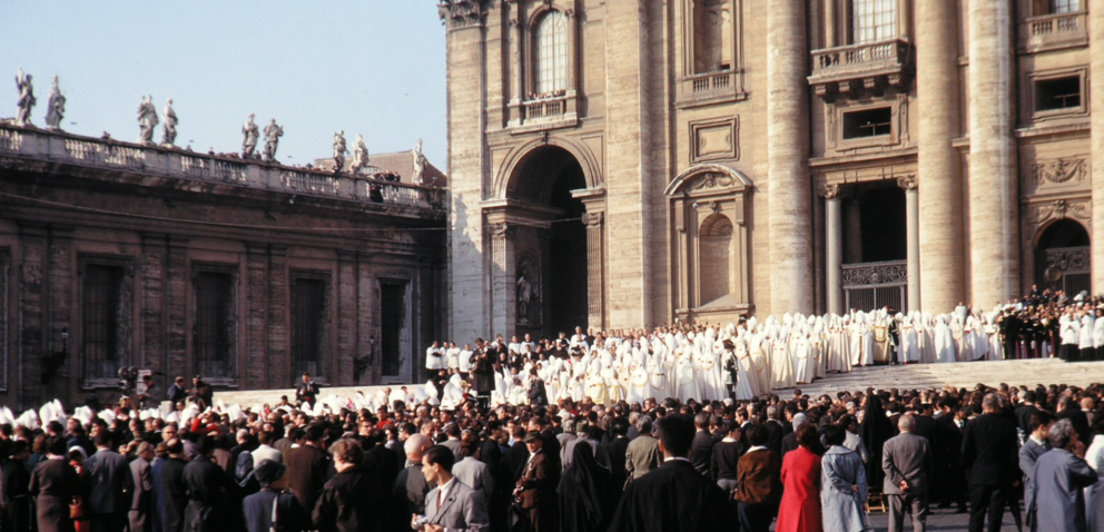 Sessió apertura Concili Vaticà II